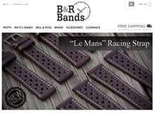 Tablet Screenshot of bandrbands.com